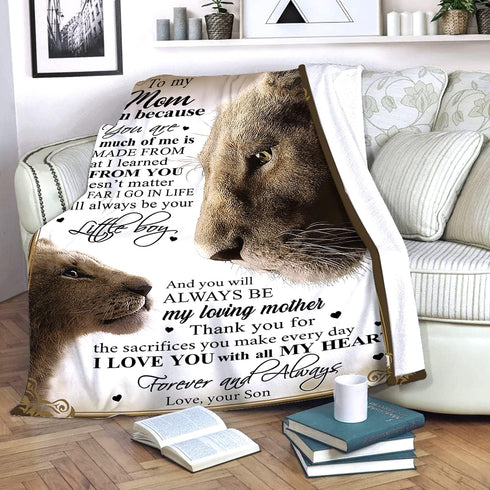 Blanket to My Mom from Son